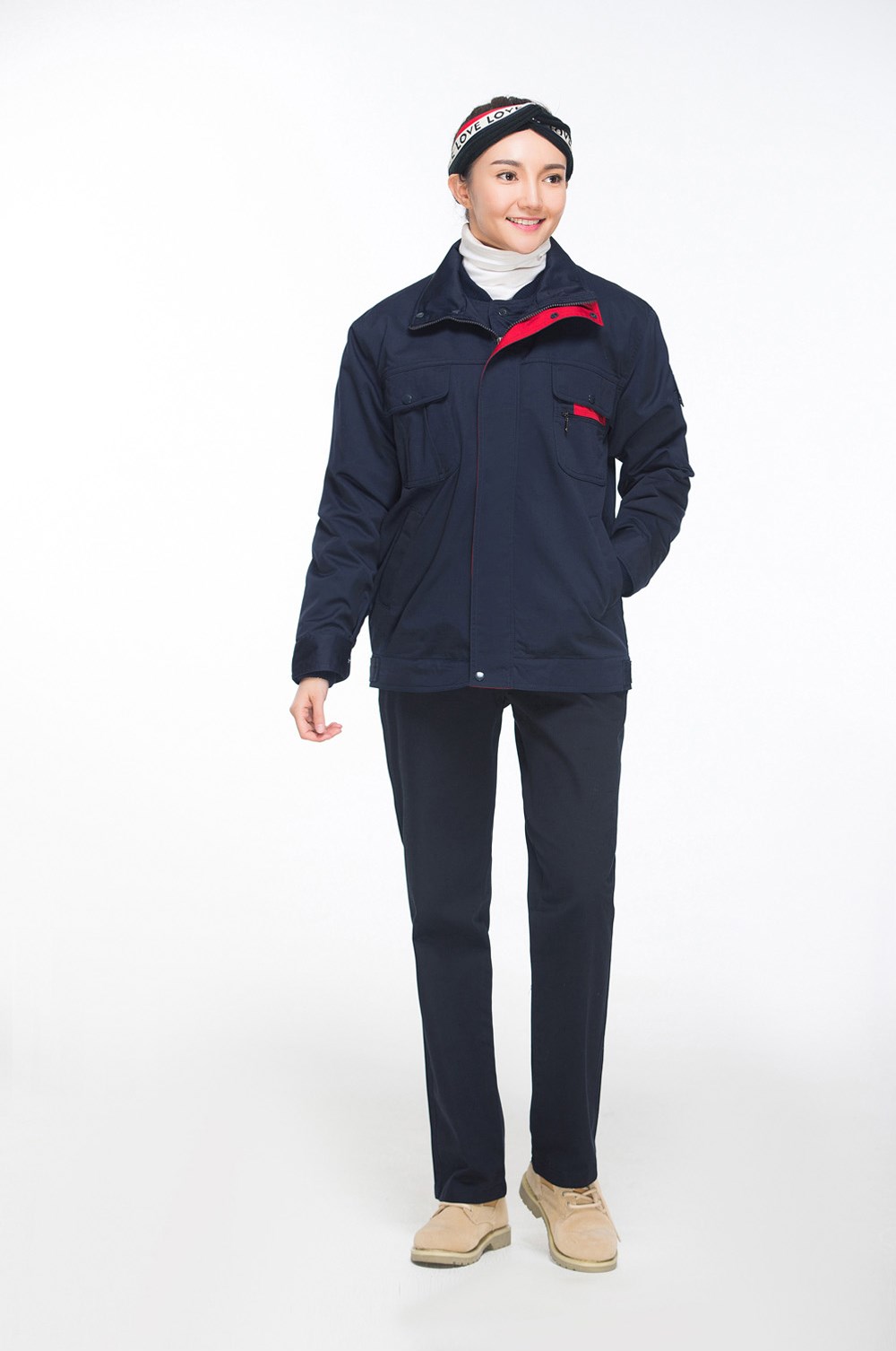 冬季棉服sym006模特展示 冬季棉服sym006模特展示