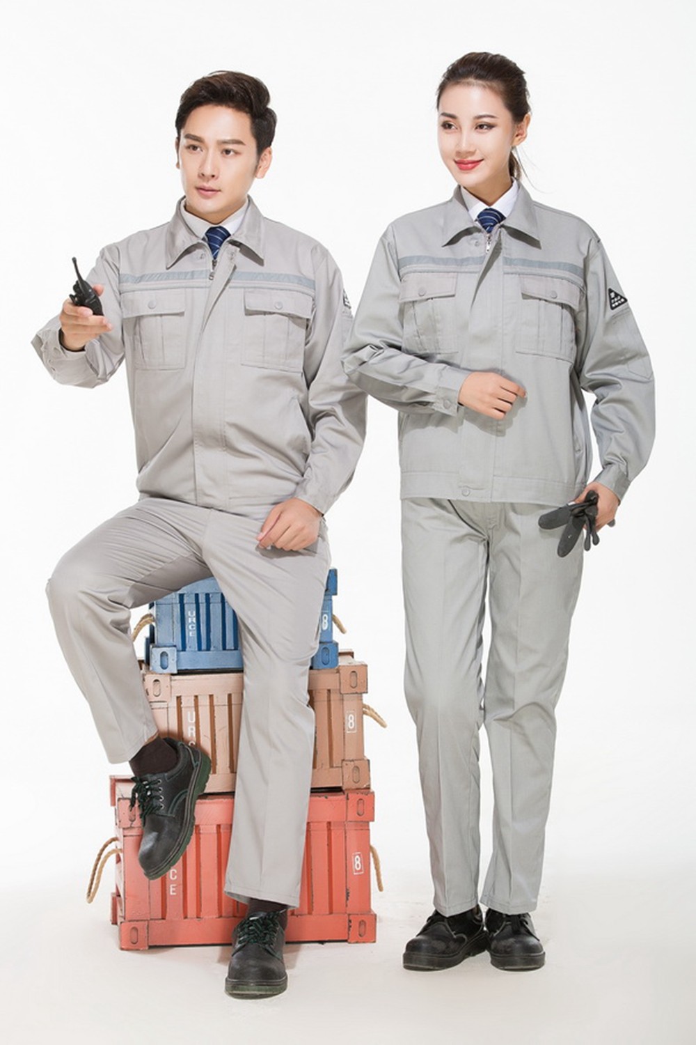 防靜電雙反大兜長(zhǎng)袖