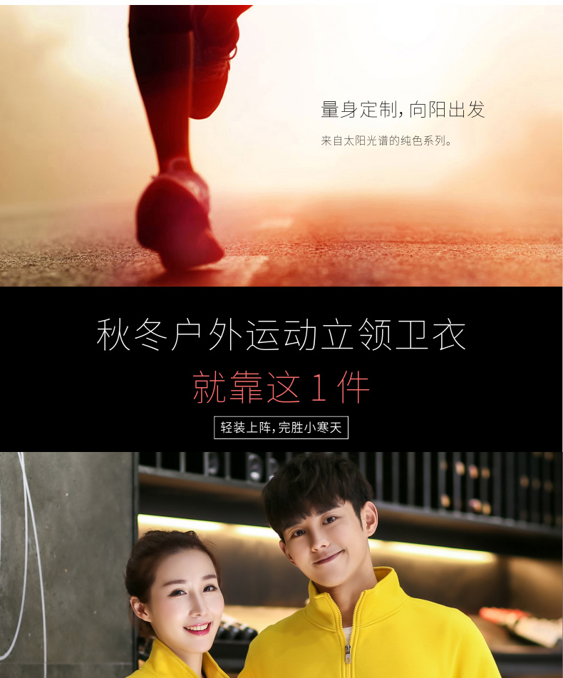 純色立領(lǐng)拉鏈衛(wèi)衣 純色立領(lǐng)拉鏈衛(wèi)衣