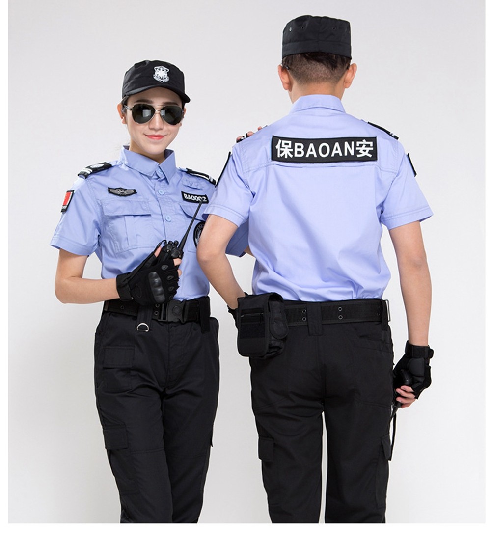 夏季保安服短袖套裝 夏季保安服短袖套裝