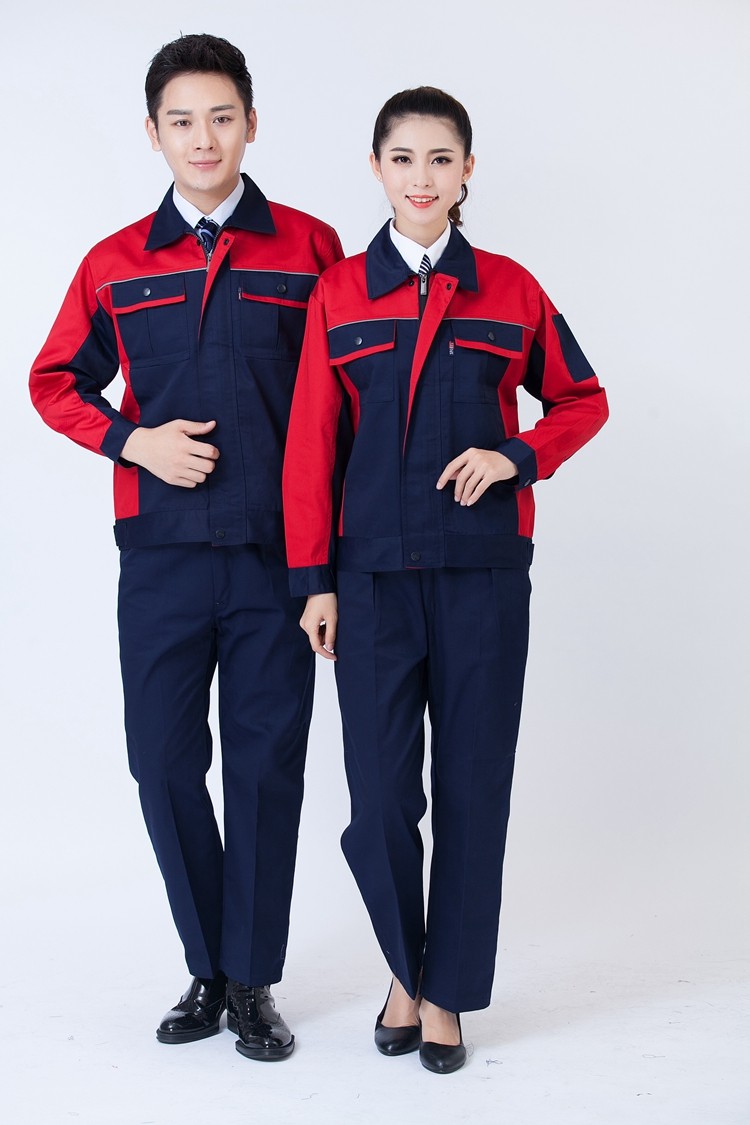 春秋長(zhǎng)袖滌棉工作服 春秋長(zhǎng)袖滌棉工作服