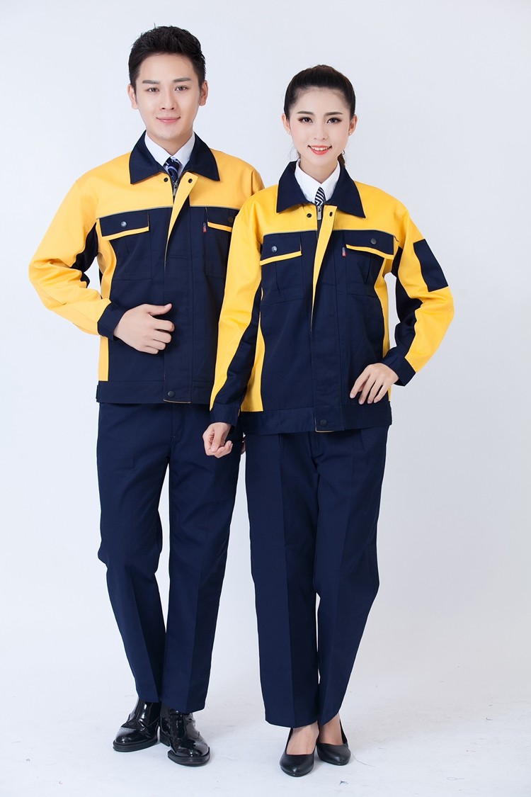 春秋長(zhǎng)袖滌棉工作服 春秋長(zhǎng)袖滌棉工作服