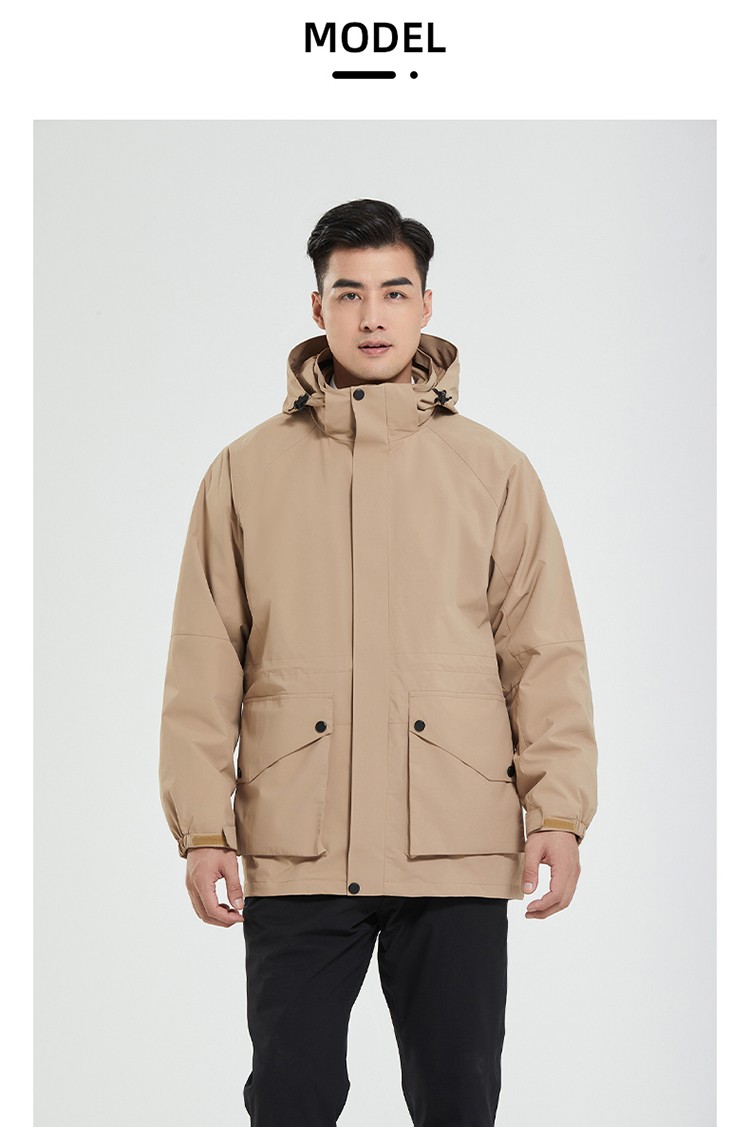 沖鋒衣模特上身效果圖 沖鋒衣模特上身效果圖