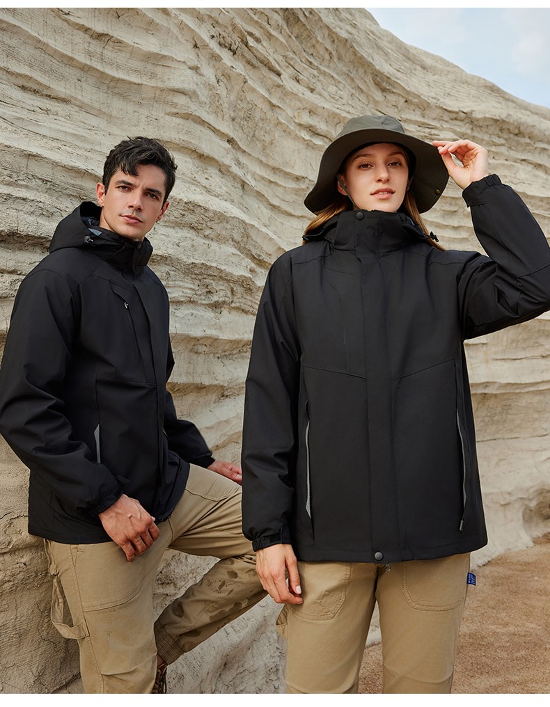 沖鋒衣模特上身效果展示圖 沖鋒衣模特上身效果展示圖