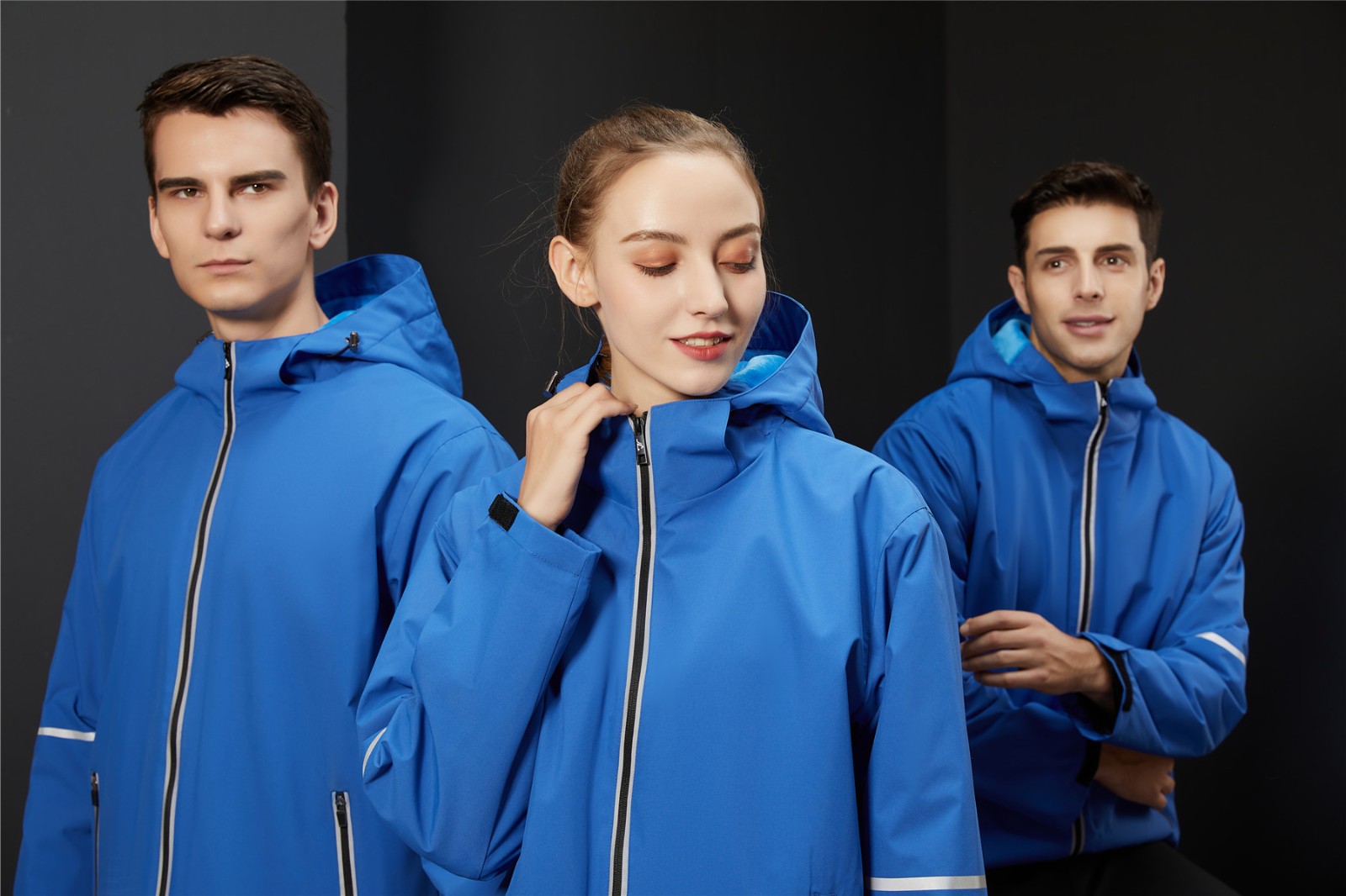 運(yùn)動(dòng)休閑沖鋒衣模特上身展示圖 運(yùn)動(dòng)休閑沖鋒衣模特上身展示圖